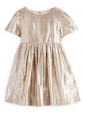 mini boden gold dress Mini Boden Gold Sparkle Tiered Dress